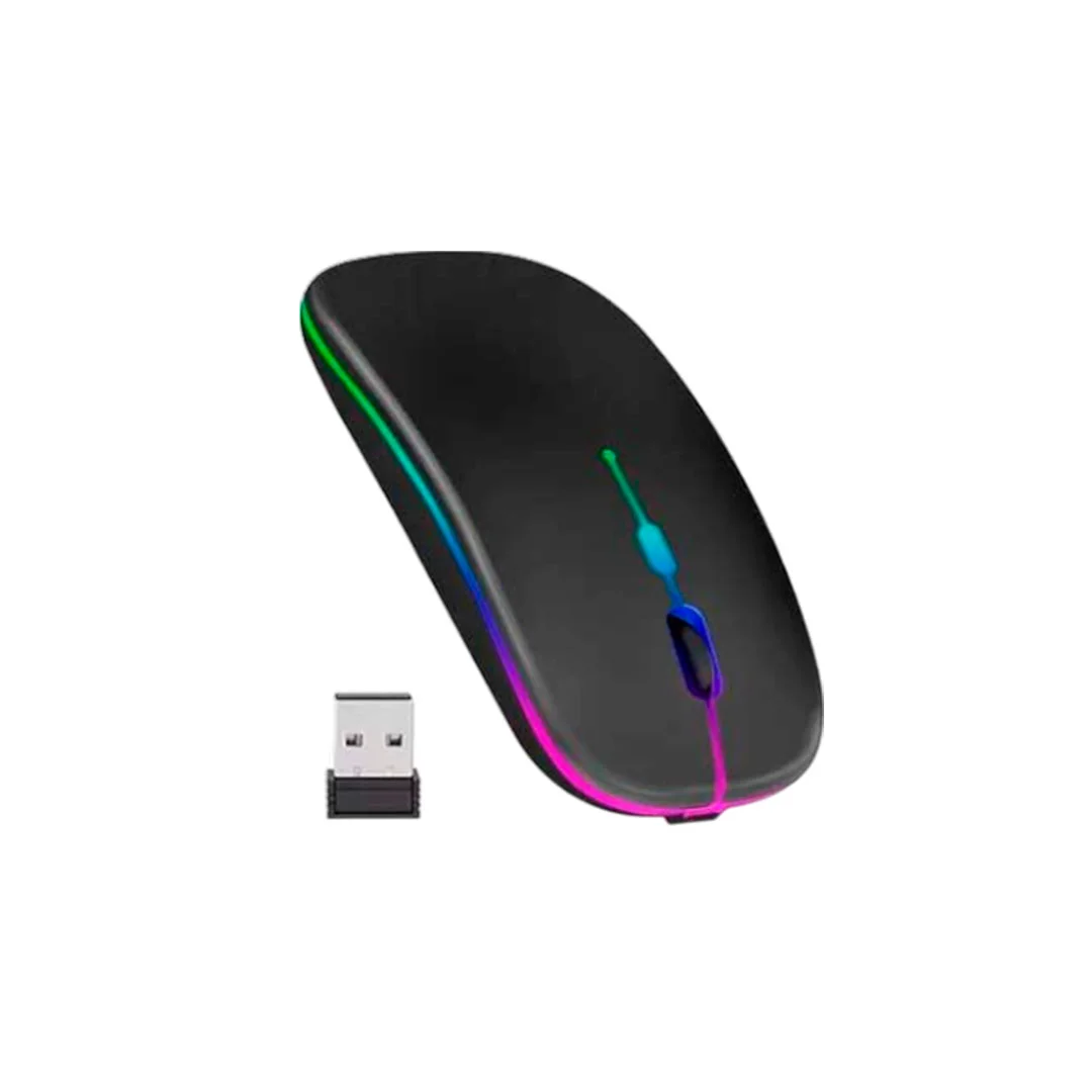 MOUSE MASPOWER WIRELESS NEGRO