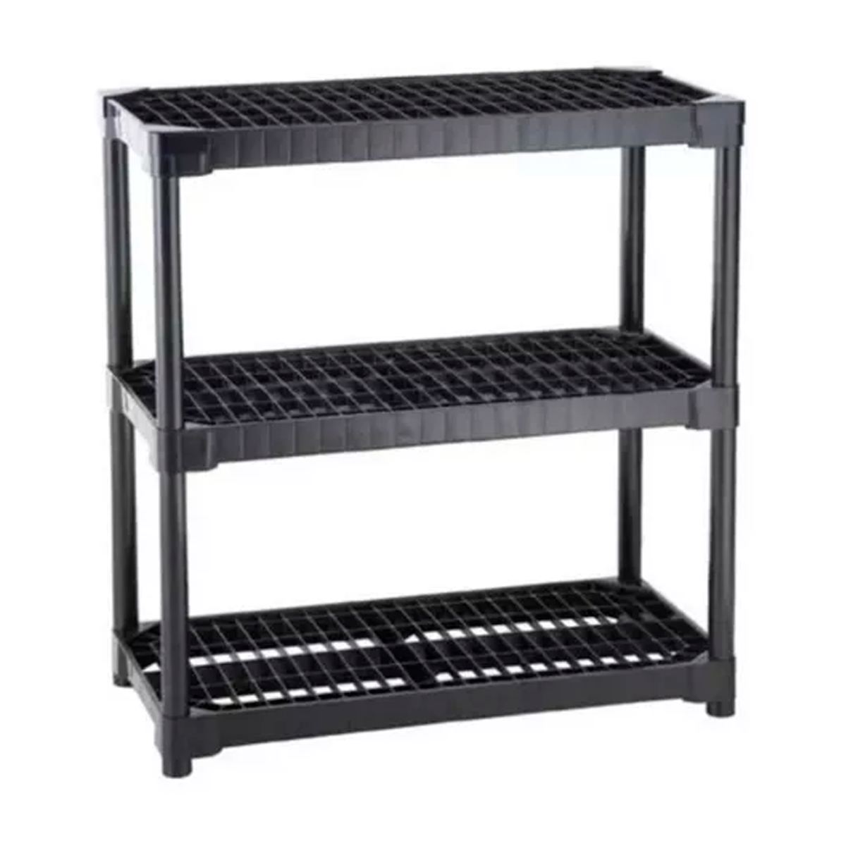 ESTANTERIA MANAPLAS 9066-6 ORGANIZ 3 NIVELES C/NEGRO