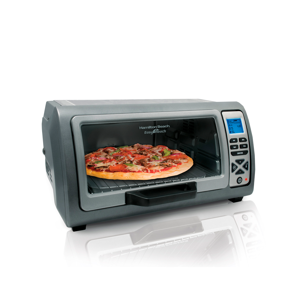HORNO TOSTADOR C/PUERTA DESLIZANTE 31128 HAMITTON BEACH
