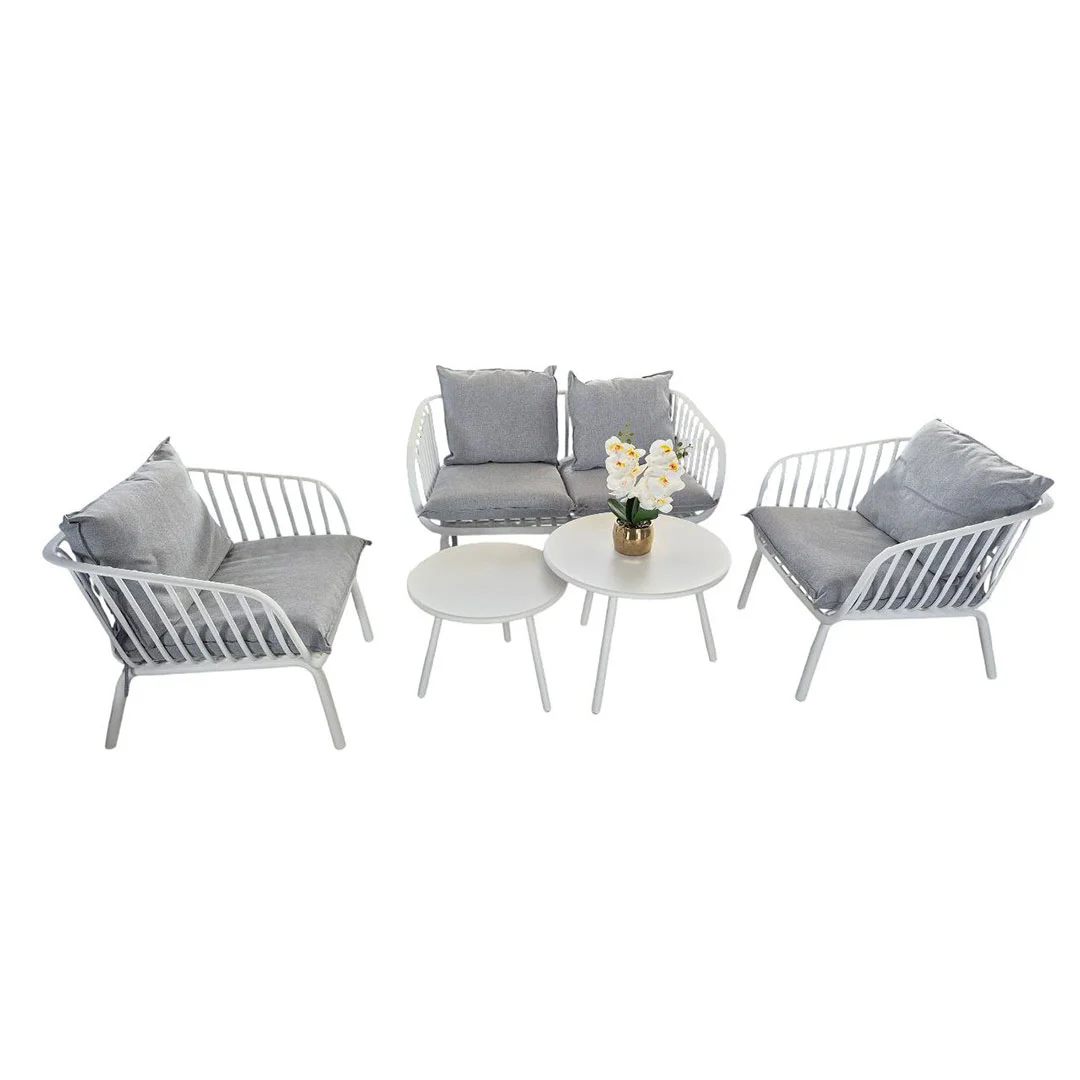 JUEGO DE SOFA 1SEAT +1SEAT+2SEAT+2 MESA-P2085-0024-N