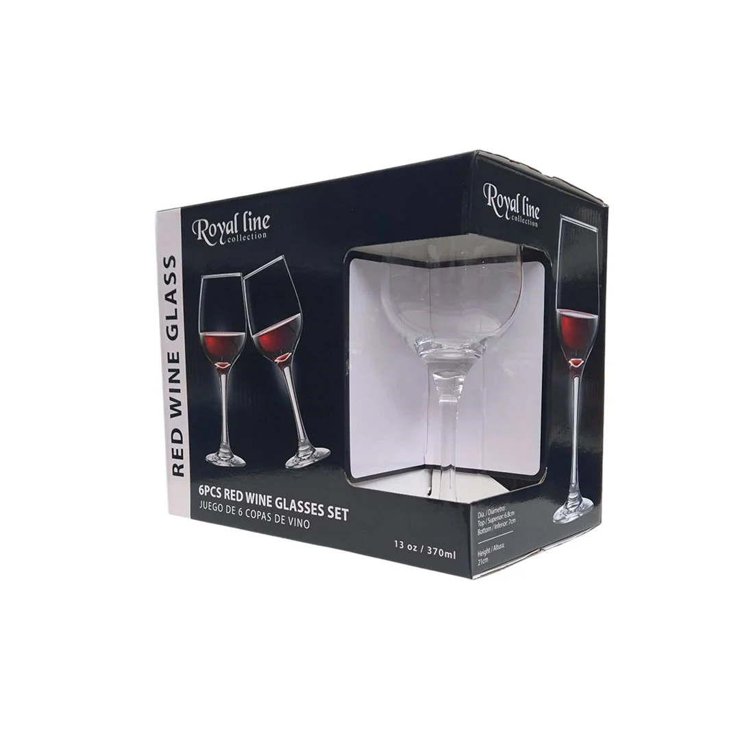 COPA VINO 6 PZAS 370 ML 751-NM11606 TRANSPARENTE