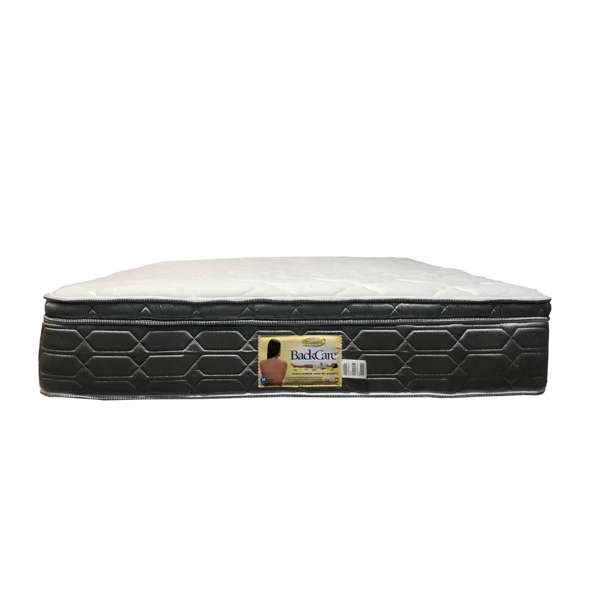 COLCHON SIMMONS BACKCARE ADVANCE 140X190 UN PILLOW 12 AÑOS
