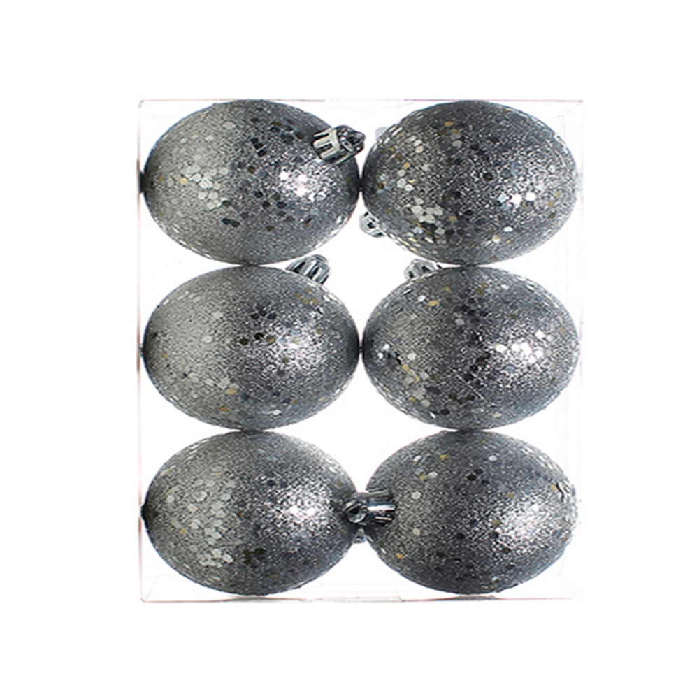 ESFERA 6UNI PVC  6CM (831-2786-239101310S) PLATEADO