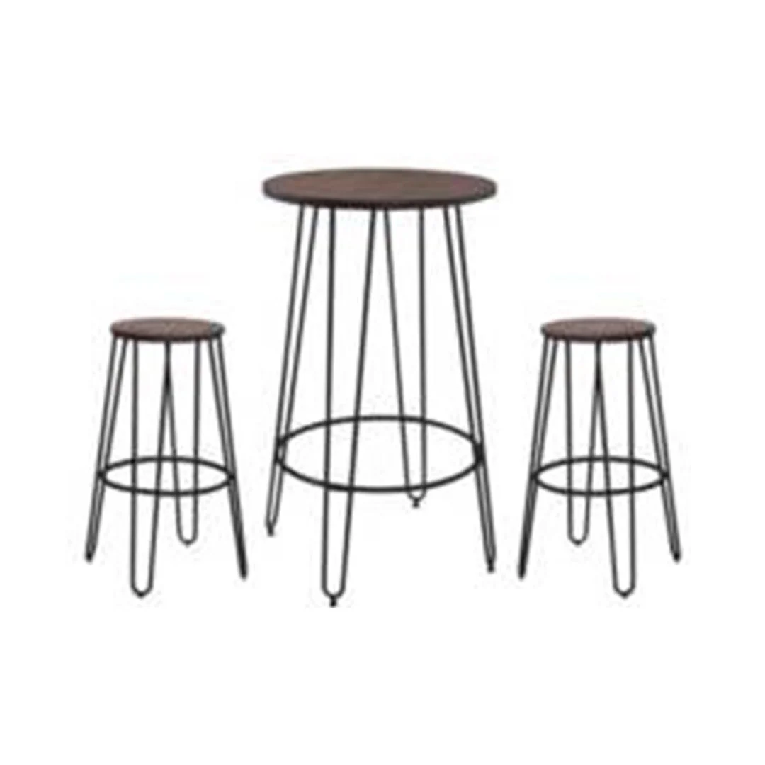 MESA DE BAR + 2 STOOL-P1910-0007 COFFEE