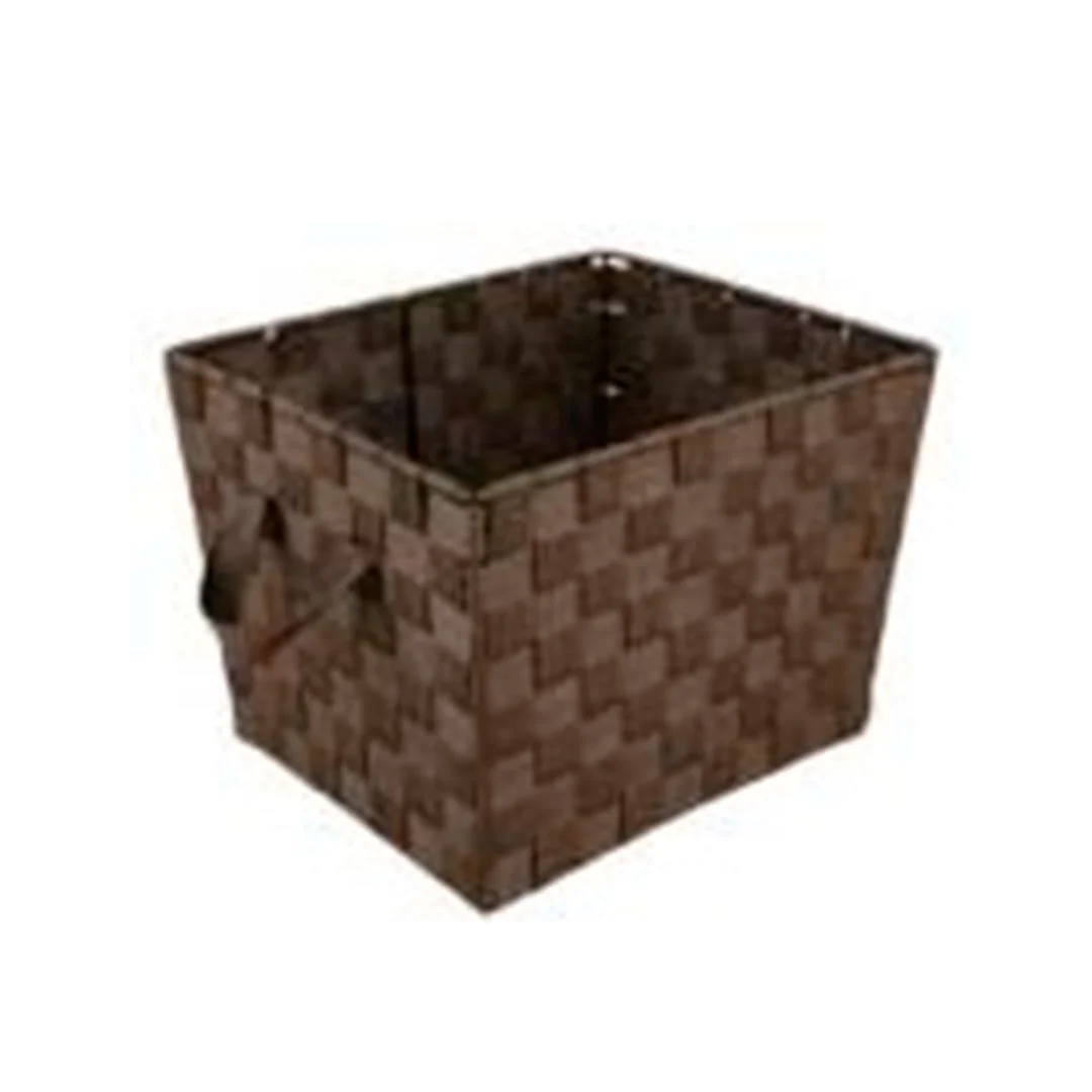 CANASTA TEJIDA (GRANDE)-25091-CHOCO