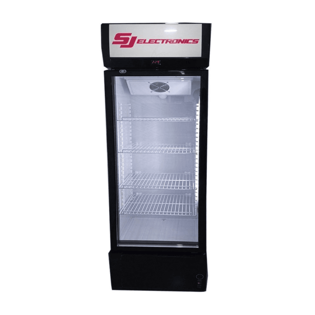 REFRIGERADOR EXHIBIDOR SJ ELECTRONICS SJ-300 VERTICAL LUZ LED