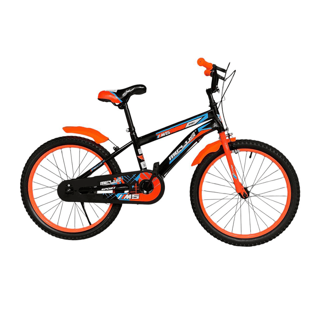 BICICLETA MLPLUS RIN 20 REF 173 NARANJA
