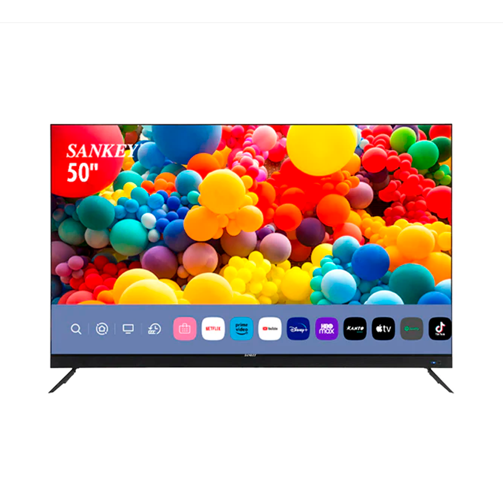 TELEVISOR 50" LED SANKEY CLED-50DW8  SMART HDMI USB BLUETO 4K 1.5G RAM 8G ROM