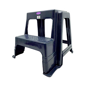 ESCALEBANCO MANAPLAS (6815-1) 2 PELDAÑOS C/TACOS AZUL