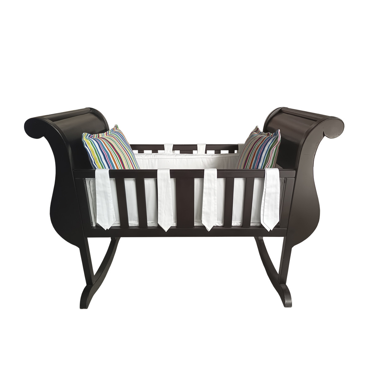 CUNA DE MADERA CAOBA BRATT DECOR